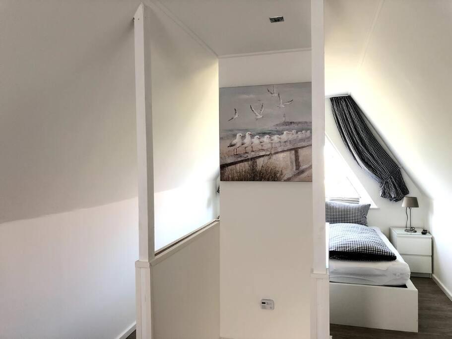 "Kleine 4" Idyllisches Tinyhouse An Der Nordsee นอร์เดน ภายนอก รูปภาพ